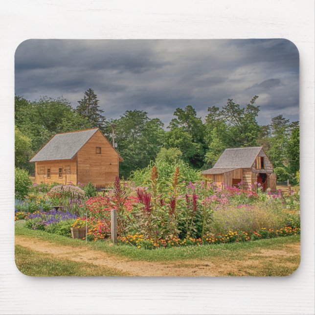 Garden in the Adirondacks Mouse Mat (Front)