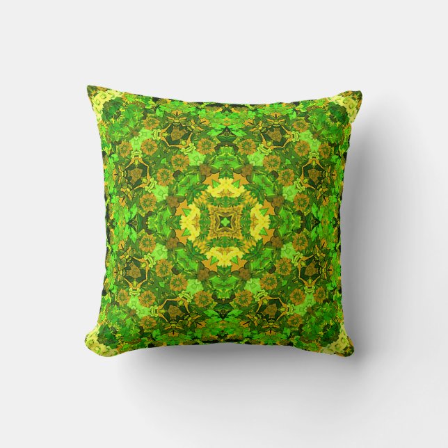 "Garden Inlay" Cushion (Front)