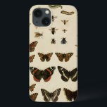 Garden Insects by Vision Studio iPhone 13 Case<br><div class="desc">This Vision Studio piece is an entomologists dream! Garden insects are drawn on a cream background,  shown in achingly beautiful detail. If you love insects this is the print for you!</div>