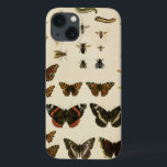 Garden Insects by Vision Studio iPhone 13 Case<br><div class="desc">This Vision Studio piece is an entomologists dream! Garden insects are drawn on a cream background,  shown in achingly beautiful detail. If you love insects this is the print for you!</div>