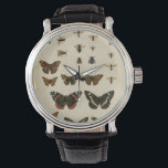 Garden Insects by Vision Studio Watch<br><div class="desc">This Vision Studio piece is an entomologists dream! Garden insects are drawn on a cream background,  shown in achingly beautiful detail. If you love insects this is the print for you!</div>