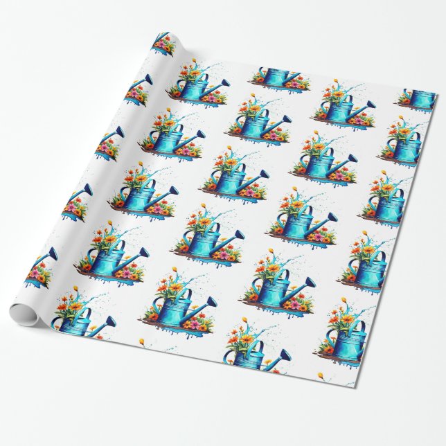 Garden inspiration  wrapping paper (Unrolled)