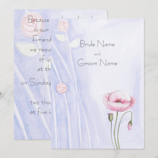 Garden Invitation (Front/Back)