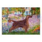 Garden - Irish Setter 1