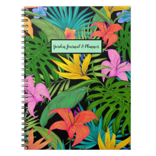 Garden Journal & Planner Spiral Notebook