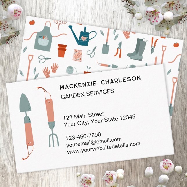 Garden Lawn Care Business Card (Creator Uploaded)