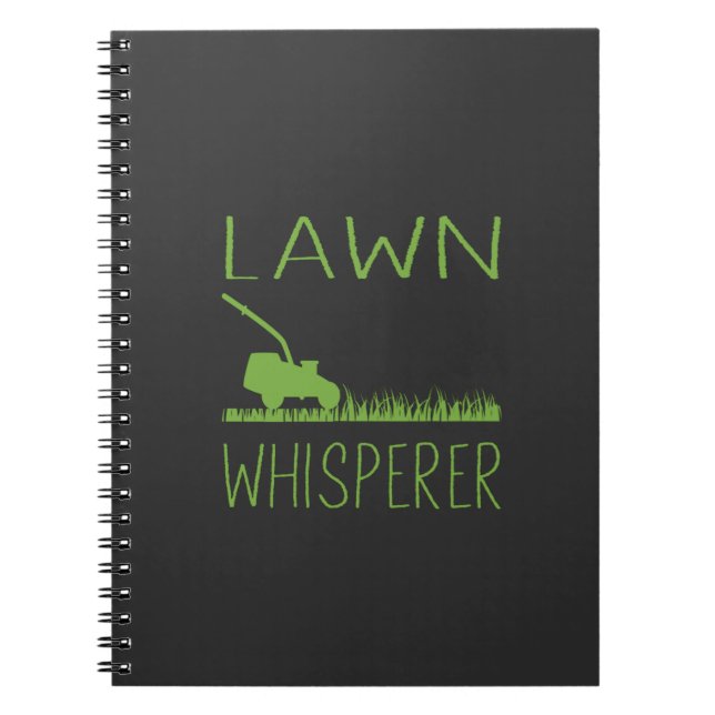 Garden Lawn Mower Notebook (Front)