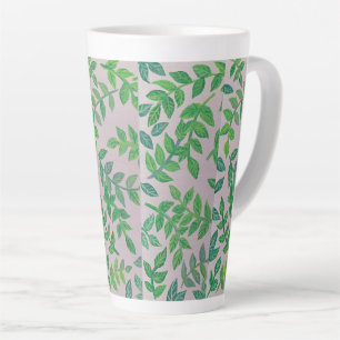 Garden Leaves Latte Mug