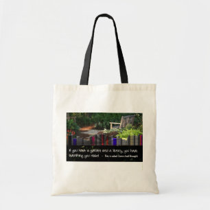 Garden Library Tote Bag