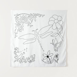Garden Life DIY Paint it Tapestry