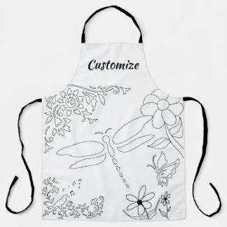 Garden Life Paint Your Own  Apron