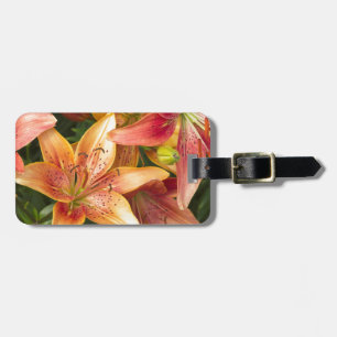 Garden Lilies Luggage Tag
