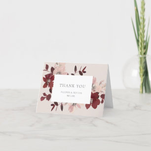 Garden Love Flat Thank You Card