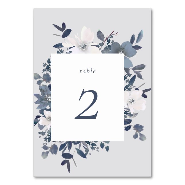 Garden Love Table Number (Front)