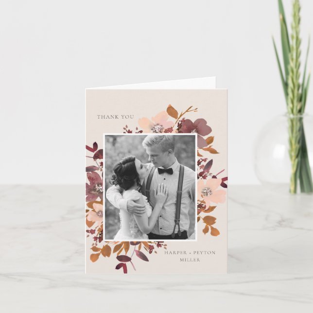 Garden Love Thank You Card (Front)