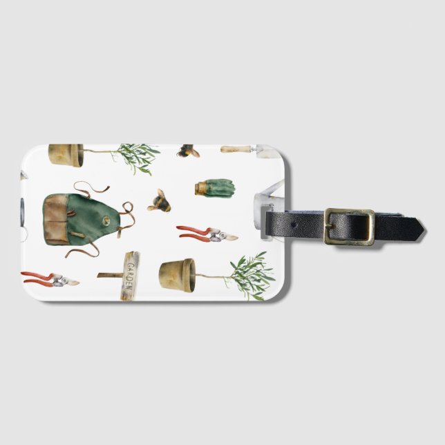Garden lover luggage tag (Front Horizontal)