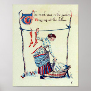 Garden Maid, Song of Sixpence Poster