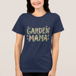 Garden Mama Floral Shirt Botanical Gardening Mum