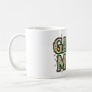 Garden Mama Floral Shirt Botanical Gardening Mum Coffee Mug