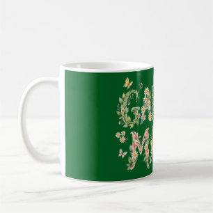 Garden Mama Floral Shirt Botanical Gardening Mum Coffee Mug