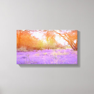 Garden Mod Chic Classy Floral Blossoms Canvas Print