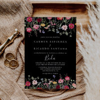 Garden Multicolor Wildflower Spanish Wedding