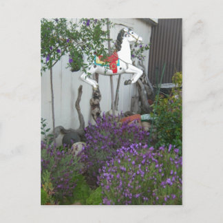 Garden next to General Store near Big Sur Postcard