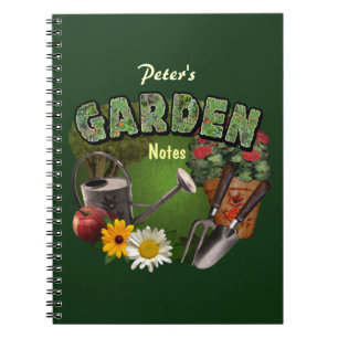 Garden Notes (customisable) Notebook
