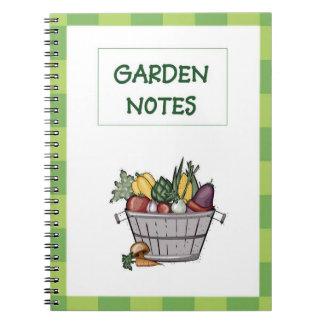 Garden Notes Notebook