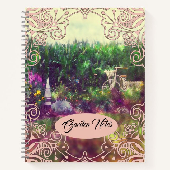 Garden Notes Spiral Notebook (Front)