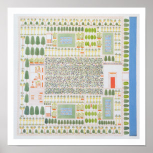 Garden of a High Ranking Egyptian Dignitary, from Poster