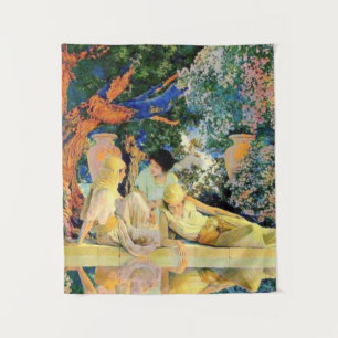 Garden Of Allah By Maxfield Parrish Tapestry