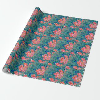 Garden of Beauty & Love Fractal Art Wrapping Paper