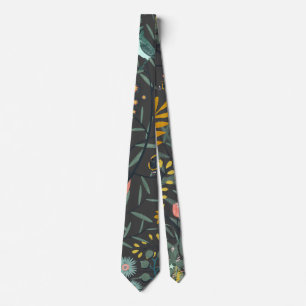 Garden of birds tie