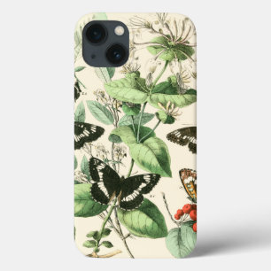 Garden of Butterflies and Flowers iPhone 13 Case