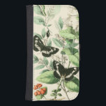 Garden of Butterflies and Flowers Samsung S4 Wallet Case<br><div class="desc">A lovely garden scene with butterflies and flowers. Idyllic in its presentation,  this is a great print to put in your home. Order this Vision Studio creation today!</div>