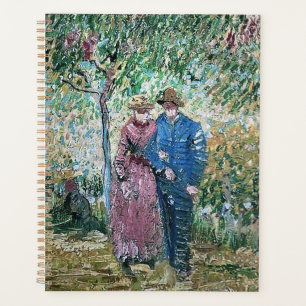 Garden of Courting Couples Van Gogh Painting Planner
