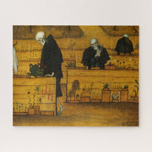 Garden of Death (by Hugo Simberg) Jigsaw Puzzle
