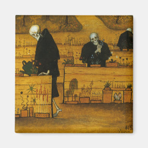 Garden of Death (by Hugo Simberg) Magnet