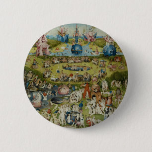 Garden of Earthly Delights, 1490-1500 6 Cm Round Badge