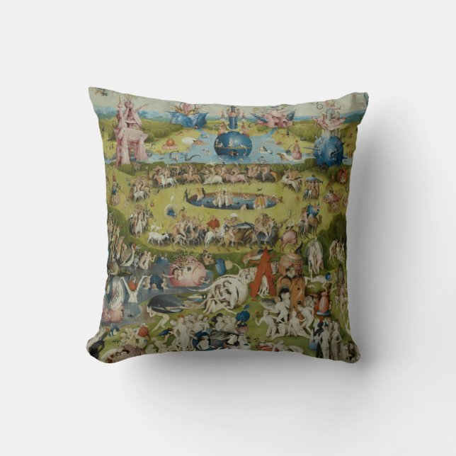 Garden of Earthly Delights, 1490-1500 Cushion (Front)