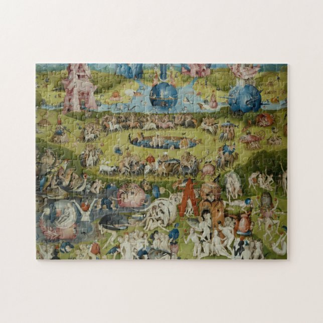 Garden of Earthly Delights, 1490-1500 Jigsaw Puzzle (Horizontal)