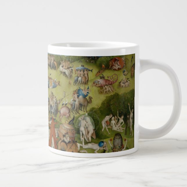 Garden of Earthly Delights, 1490-1500 Large Coffee Mug (Right)