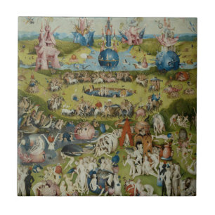 Garden of Earthly Delights, 1490-1500 Tile