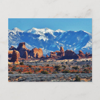 Garden Of Eden At Arches National Park Postcard