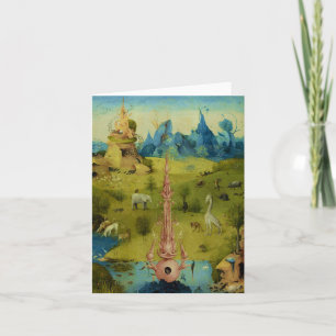 Garden of Eden - Hieronymus Bosch Card