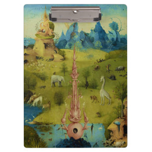 Garden of Eden - Hieronymus Bosch Clipboard