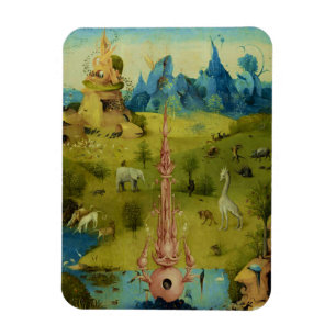 Garden of Eden - Hieronymus Bosch Magnet