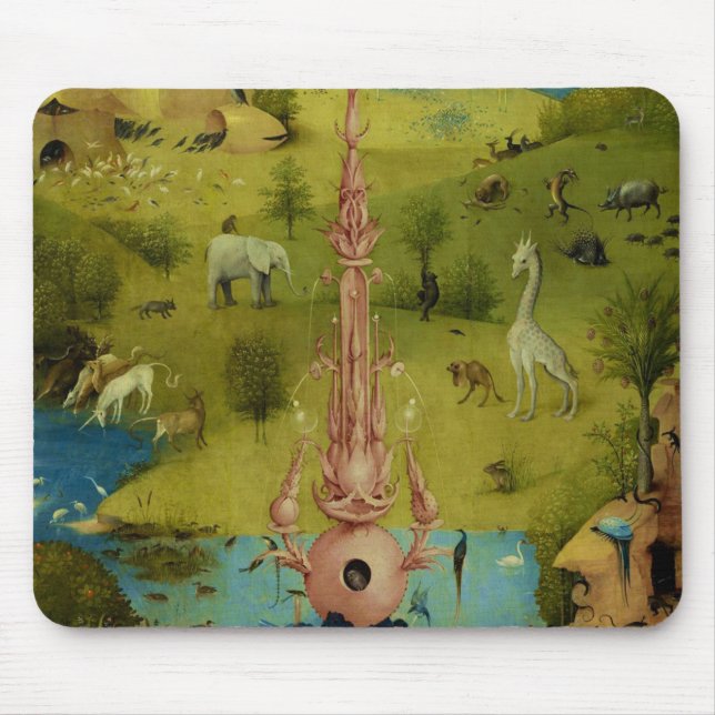 Garden of Eden - Hieronymus Bosch Mouse Mat (Front)