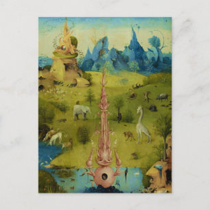 Garden of Eden - Hieronymus Bosch Postcard